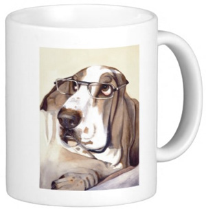 Basset Hound mug gift