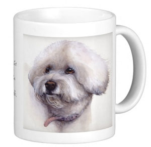 bichon frise mug gift