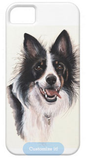 Collie dog iPhone cover